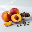 Organic Peach Flavored Coffee Beans