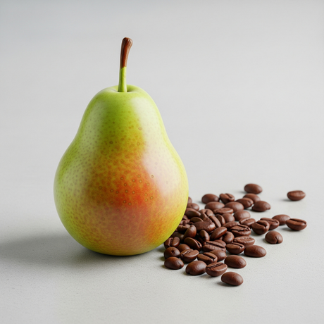 Pear Flavored Coffee Beans
