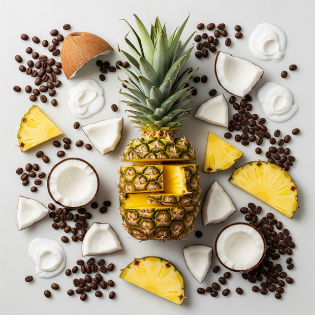 Pina Colada Flavored Coffee Beans