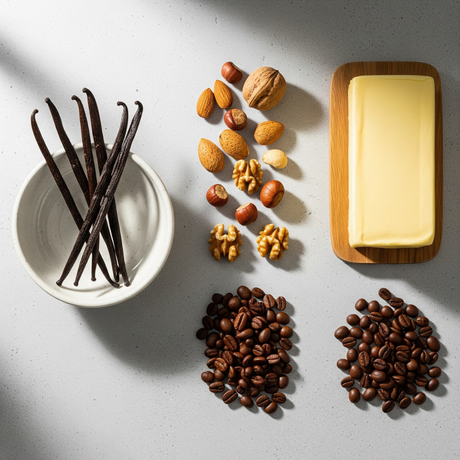 Organic Vanilla Butter Nut Flavored Coffee Beans