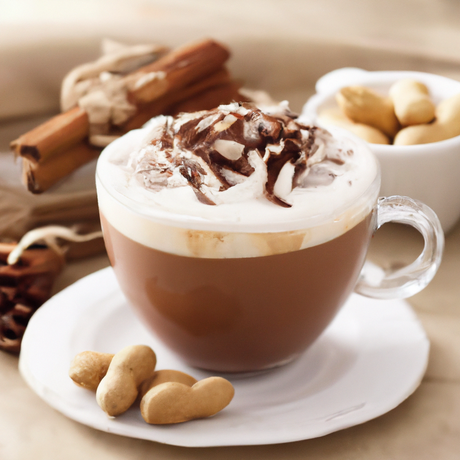 Organic Peanut Butter Hot Chocolate Mix (Non Dairy)