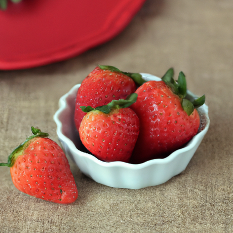 Organic Strawberry Topping and Variegate