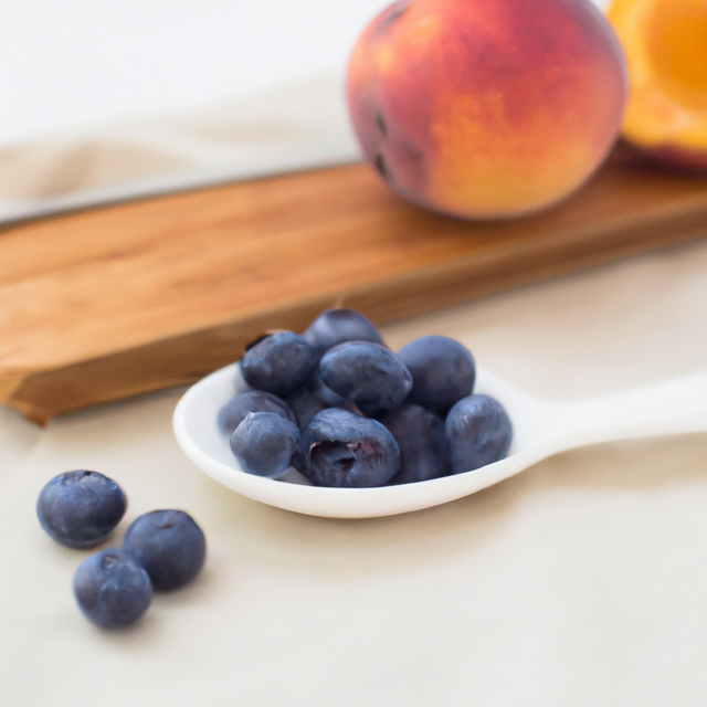 Organic Blueberry Topping and Variegate