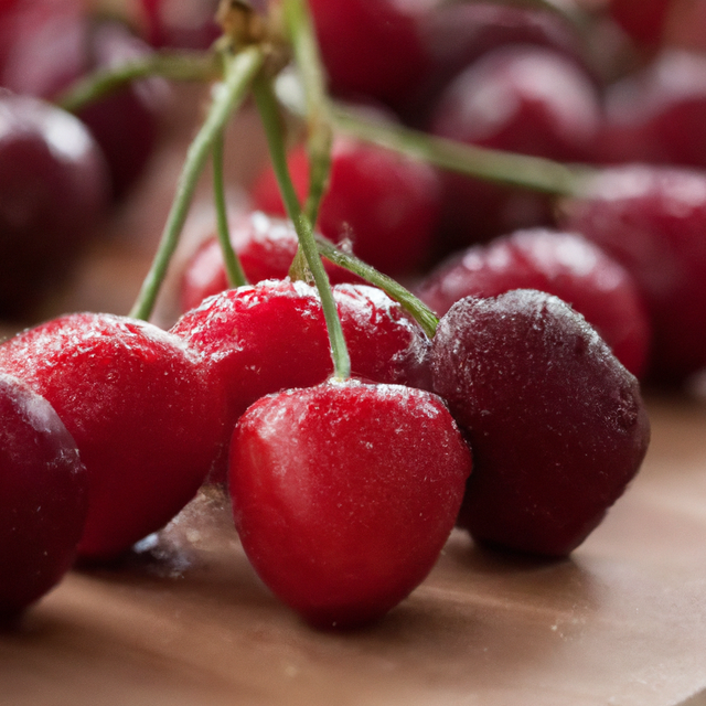 Organic Cherry Coffee and Tea Flavoring Without Diacetyl