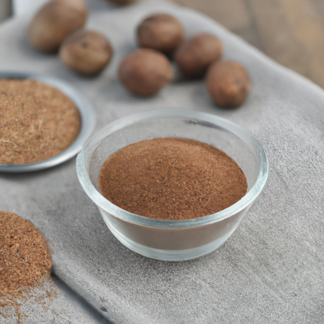 Organic Nutmeg Coffee and Tea Flavor Without Diacetyl