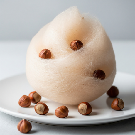 Amaretto Hazelnut Cotton Candy Floss Sugar