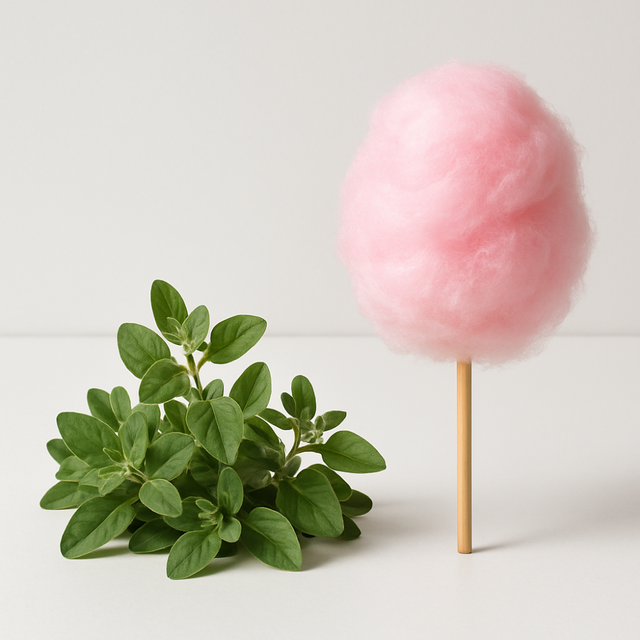 Marjoram Cotton Candy Sugar