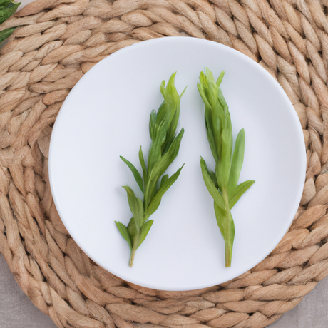 Organic Tarragon Leaf Cotton Candy Floss Sugar
