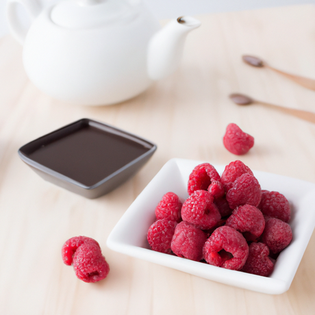 Chocolate Raspberry Cotton Candy (Ready to Eat)