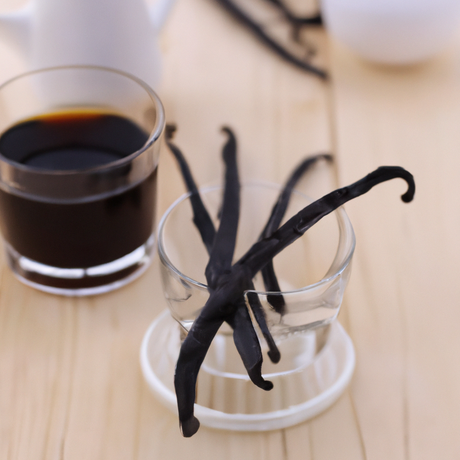 Vanilla Flavor Emulsion for High Heat Applications