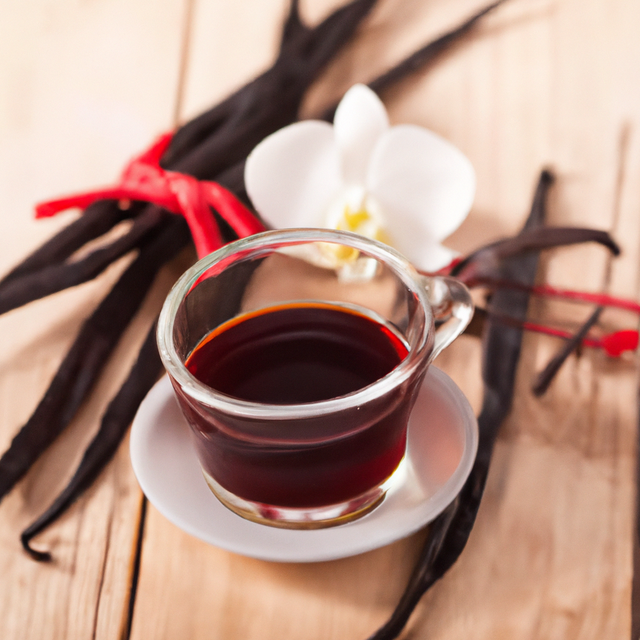 Vanilla Flavor Extract Without Diacetyl - Fruit Sugar Added (2x Fold), Organic