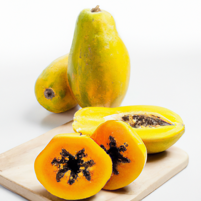 Papaya Cotton Candy (Ready to Eat)