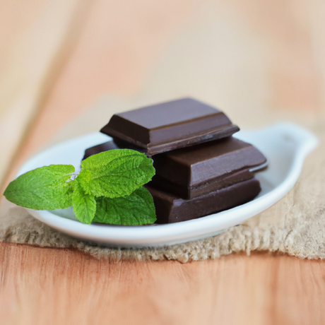 Organic Chocolate Mint Coffee and Tea Flavoring Without Diacetyl