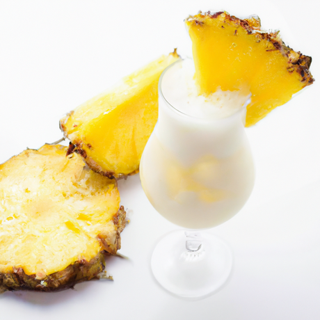 Organic Pina Colada Coffee and Tea Flavor Without Diacetyl