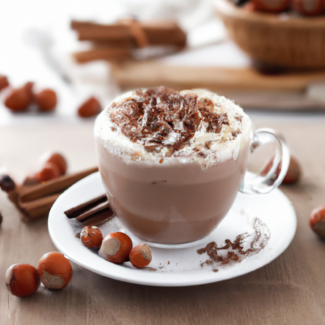 Organic Hazelnut Hot Chocolate Mix (Non Dairy)