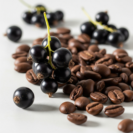 Organic Decaf Black Currant Flavored Coffee Beans