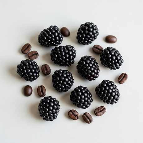 Organic Decaf Blackberry Flavored Coffee Beans