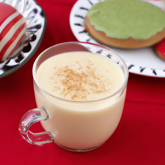 Eggnog Cotton Candy (Ready to Eat)