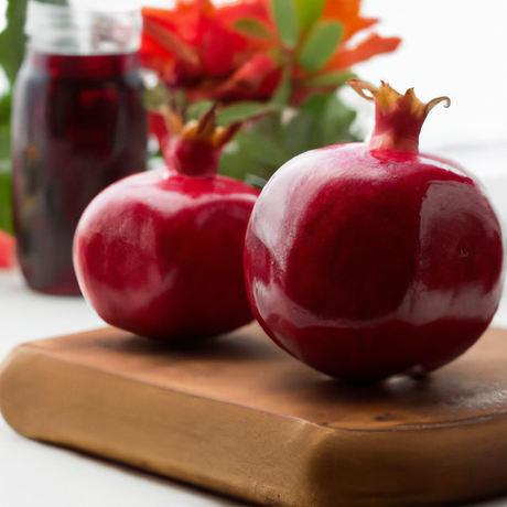 Organic Pomegranate Fragrance Emulsion with Floral Notes (Water Soluble)