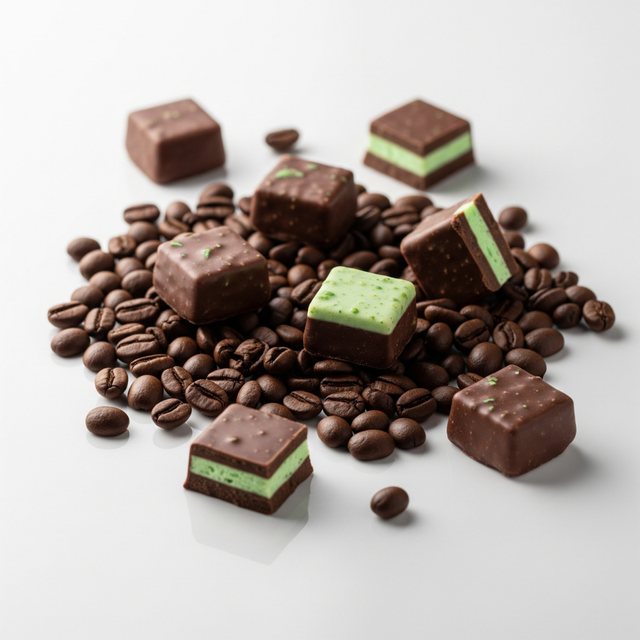 Organic Decaf Chocolate Mint Flavored Coffee Beans