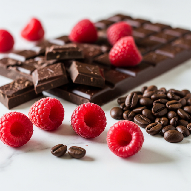 Organic Decaf Chocolate Raspberry Flavored Coffee Beans