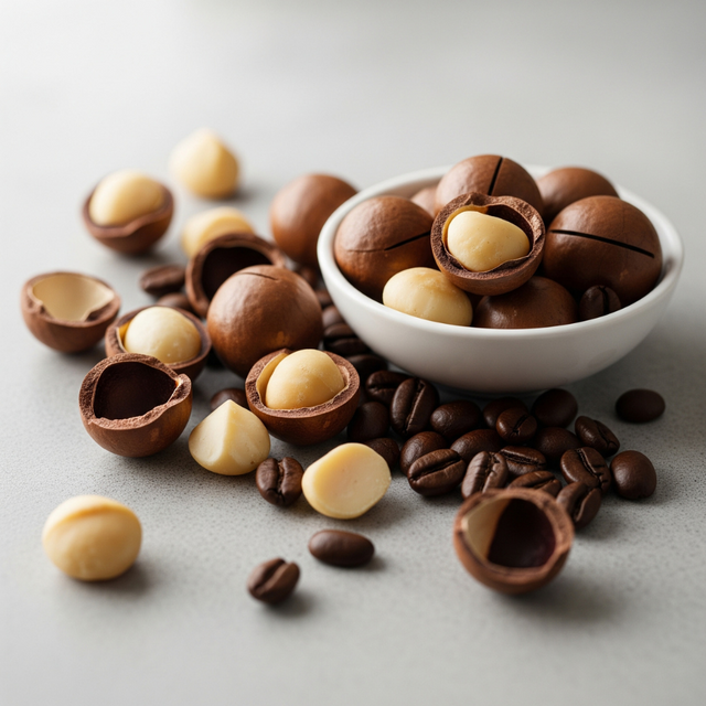 Organic Decaf Macadamia Nut Flavored Coffee Beans
