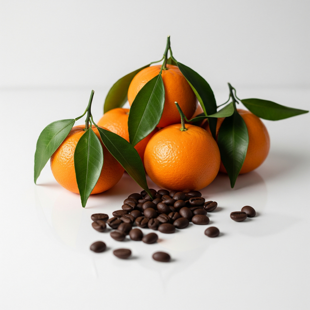 Organic Decaf Mandarin Orange Flavored Coffee Beans