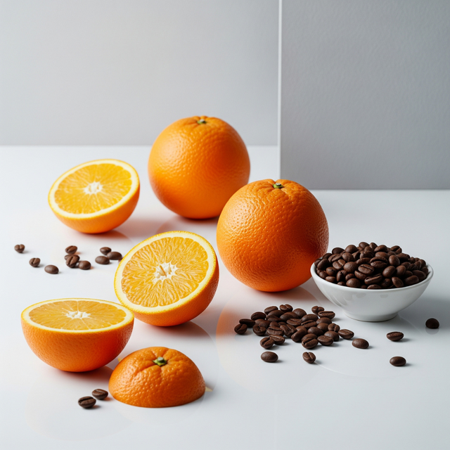 Organic Decaf Orange Flavored Coffee Beans