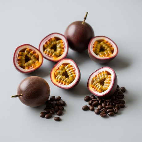 Organic Decaf Passion Fruit Flavored Coffee Beans