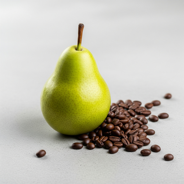 Organic Decaf Pear Flavored Coffee Beans