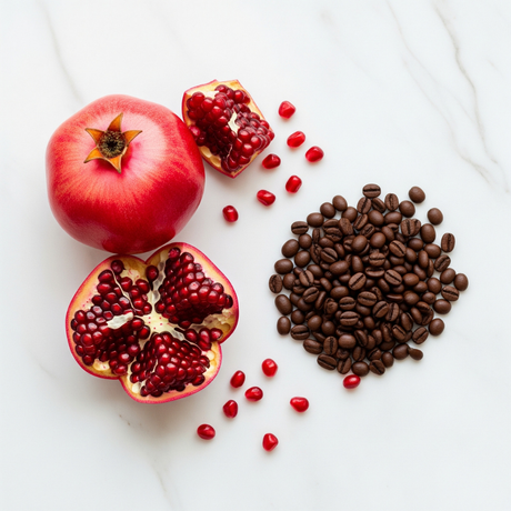 Organic Decaf Pomegranate Flavored Coffee Beans