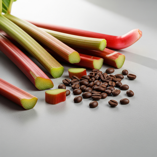 Organic Decaf Rhubarb Flavored Coffee Beans