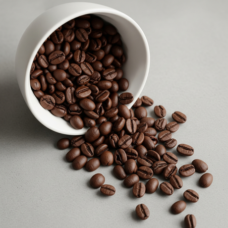 Organic Decaf Rum Raisin Flavored Coffee Beans