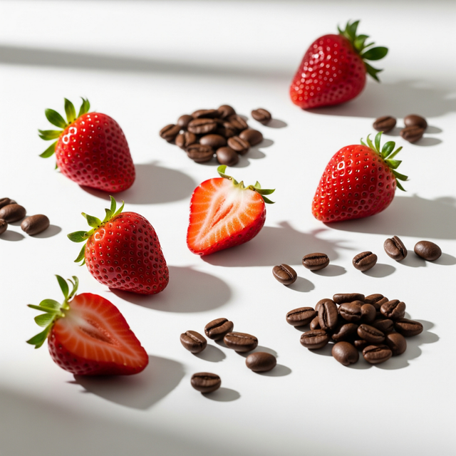 Organic Decaf Strawberry Flavored Coffee Beans