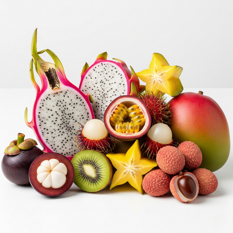 Organic Exotic Tropical Medley Coffee and Tea Flavoring Without Diacetyl