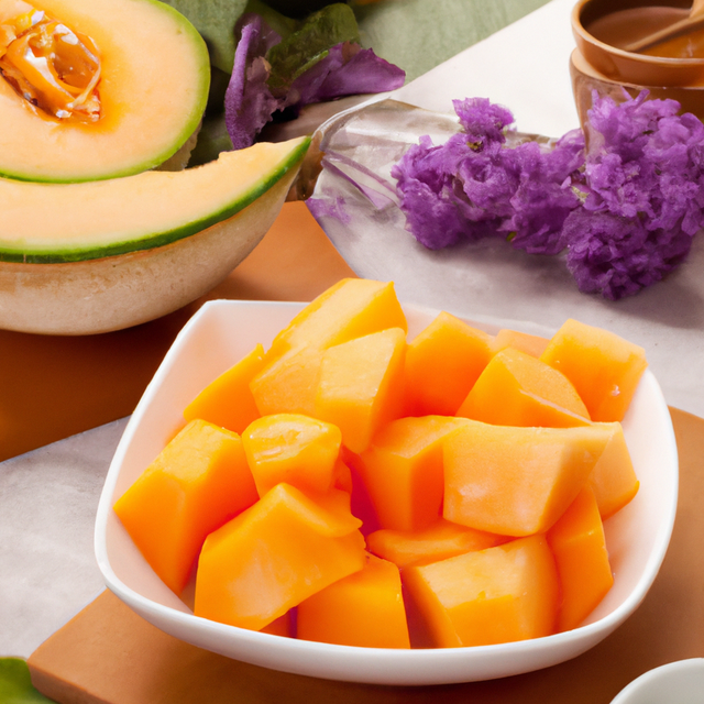 Xylitol Cantaloupe Smoothie/Shake Base (Kosher, Vegan, Gluten Free)