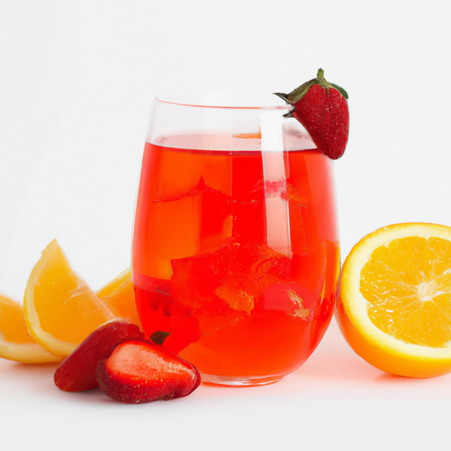 Fruit Punch Flavor Emulsion for High Heat Applications
