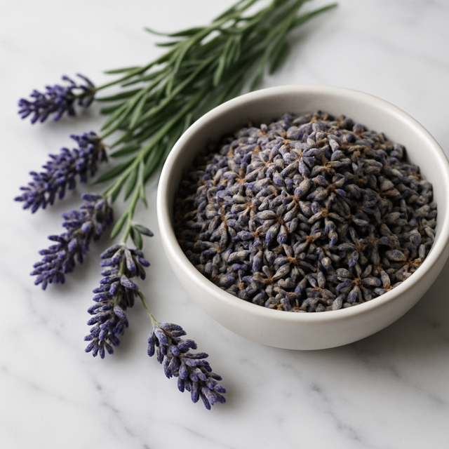 Lavender Flavor Emulsion for High Heat Applications