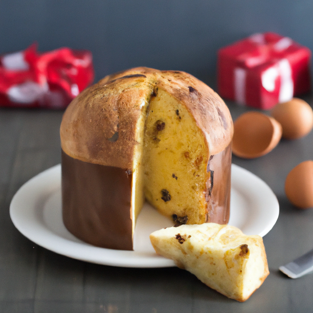 Panettone Flavor Emulsion for High Heat Applications