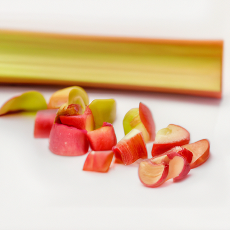 Rhubarb Flavor Emulsion for High Heat Applications