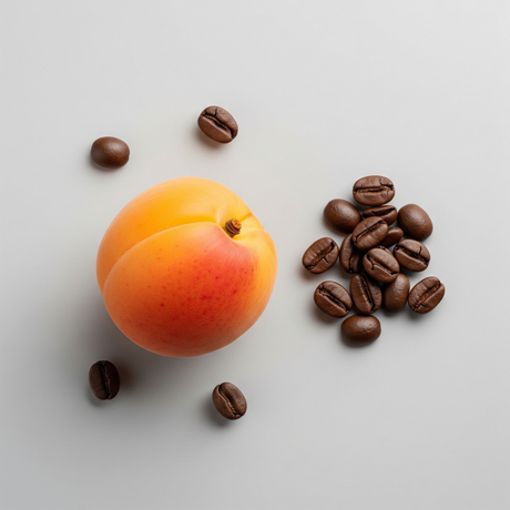 Organic Apricot Flavored Coffee Beans
