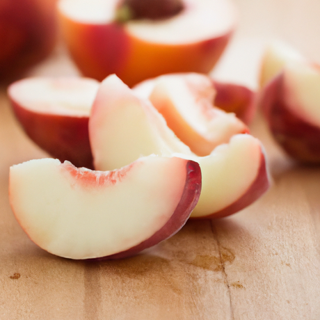 Peach Melba Coffee and Tea Flavoring Without Diacetyl