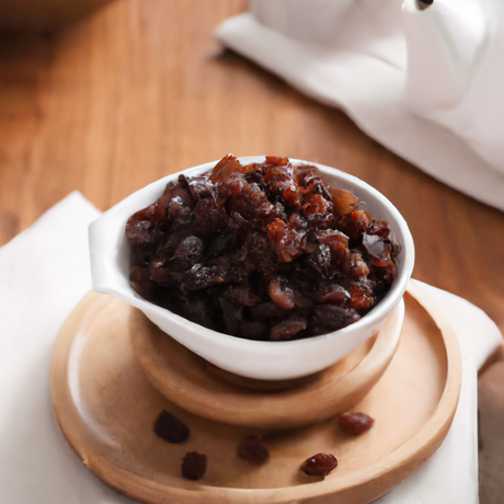 Raisin Coffee and Tea Flavoring Without Diacetyl