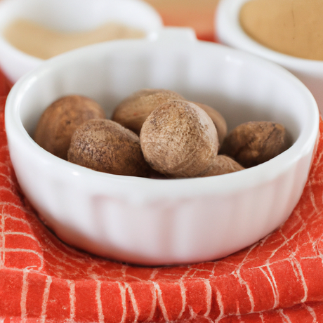 Nutmeg Coffee and Tea Flavoring Without Diacetyl