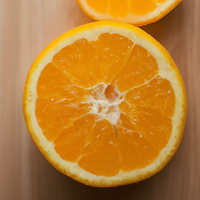 Navel Orange Peel Flavor Emulsion for High Heat Applications