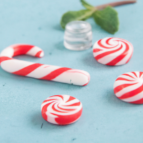 Organic Candy Cane Coffee and Tea Flavoring Without Diacetyl