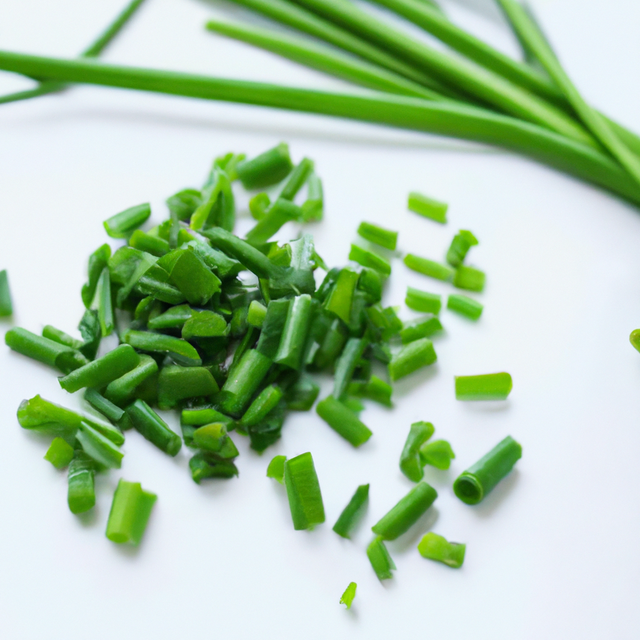 Organic Chives Cotton Candy Floss Sugar