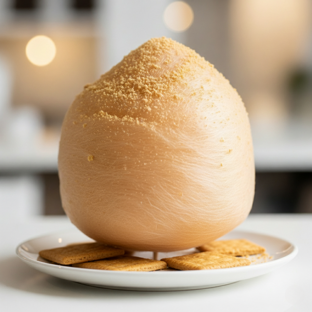 Graham Cracker Cotton Candy (Ready to Eat)