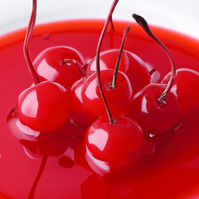 Organic Maraschino Cherry Cotton Candy Floss Sugar