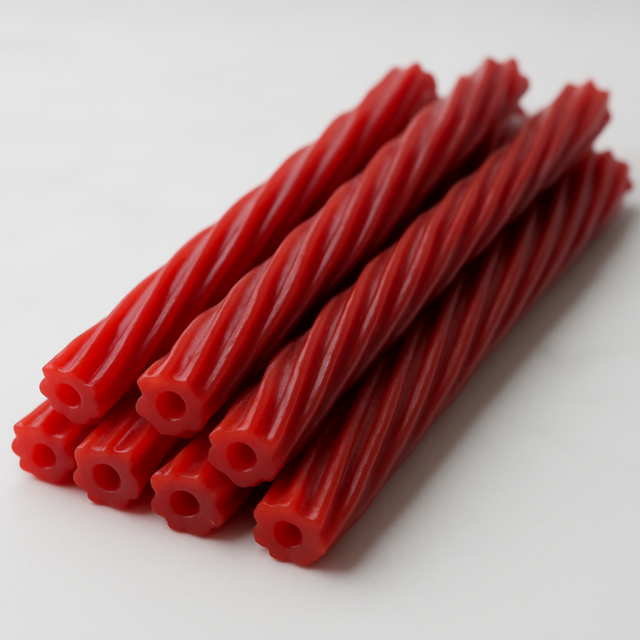 Red Licorice Cotton Candy (Ready to Eat)